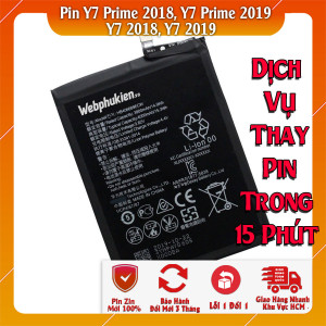 Pin Webphukien cho Huawei P10 Lite, P20 Lite, Y7 Prime 2018 Việt Nam HB366481ECW - 3000mAh 